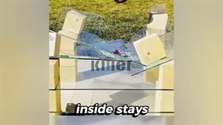 شیشه ضدگلوله طلافروشی در برابر لاوا: آیا مقاوم‌تر از آتشه؟