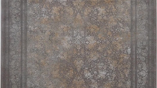 فرش 1200 شانه کد E131050 مدرن طوسی طلایی فرش متحد آسیا - اقساط تا سال 1410