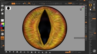 قسمت اول آموزش ساخت چشم ویچر در Maya و ZBrush