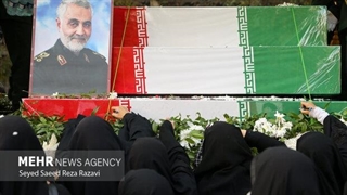 تشییع ۱۰۰ شهید گمنام؛ بیعت تهرانی‌ها با نامداران فاطمی