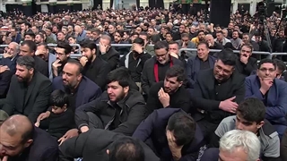 روضه‌خوانی فاطمیه 1404 ای گل پر پر شده باغ من.. محضر رهبر انقلاب - میثم مطیعی