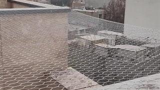 09122577948 نصب توری مرغی ساختمان برای پاسیو و تراس و نورگیر