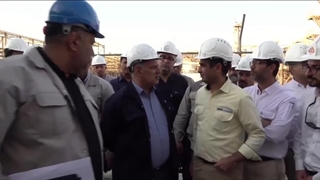 شتاب‌دهی به پروژه مهار گازهای مشعل غرب کارون در نخستین بازدید مدیرعامل از فاز دوم شرکت پالایش گاز هویزه خلیج‌فارس