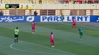 گل اول شمس آذر به پرسپولیس (صائب محبی)