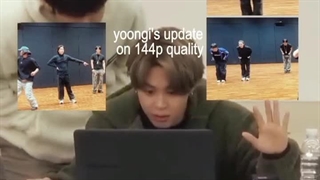 واکنش آرمی وقتی یونگی رو بعداز مدتها با افتضاح ترین کیفیت میبینن^^