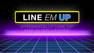 بررسی Line Em Up پلاگین افترافکت + دانلود