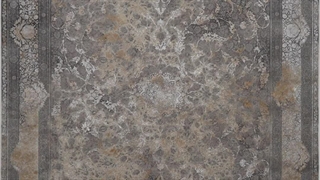 فرش 1200 شانه تراکم 3600 کد E131052 مدرن طوسی روشن طلایی فرش متحد آسیا - اقساط تا سال 1410