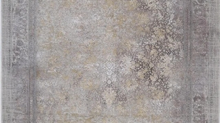 فرش 1200 شانه تراکم 3600 کد E131044 مدرن طوسی طلایی فرش متحد آسیا - اقساط تا سال 1410