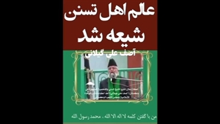 لحظه شیعه شدن عالم بزرگ اهل سنت ( از امروز من و طرفدارانم همه پیرو حضرت علی علیه السلام هستیم