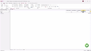 مدیریت فونت در اکسس