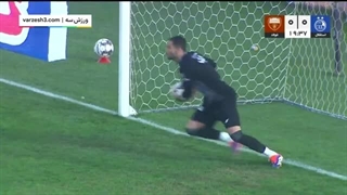 خلاصه بازی استقلال 1_0 فولاد