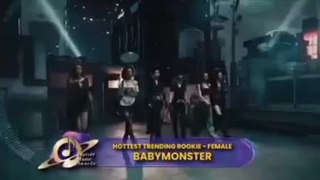 دخترای بیبی‌مانستر در مراسم جوپیتر Music Awards برنده جایزه بهترین روکی سال شدن