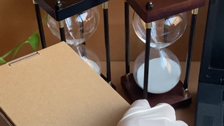 ساعت شنی چوبی دکوراتیو