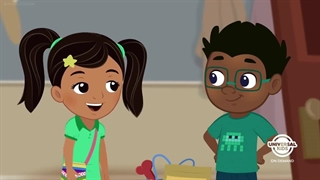 S01E14-Nina Dog Sits - Nina Gets on Track