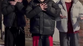 چالش First snow (دیشب اولین برف کره اومده همه ریختن بیرون چالش بگیرن)