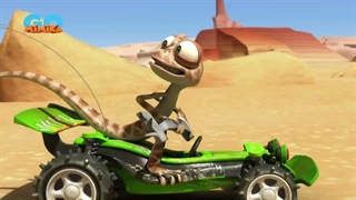 اسکار در بیابان‌ها| کالسکه بیابانی