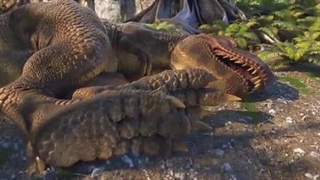 رکسی و آتشفشان - کارتون دایناسورهای خنده دار برای خانواده ها