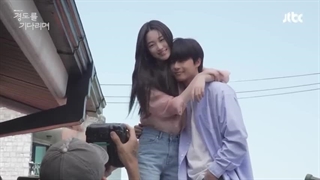 پشت صحنه شات‌برداری از بازیگران(کاپل) اصلی سریال فردایی حتمی(: