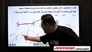 آموزش حرکت‌شناسی فصل اول فیزیک دوازدهم با تدریس استاد کامران | تستی + تشریحی کامل