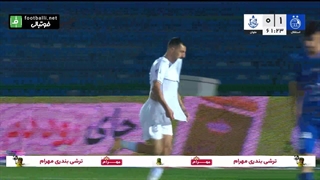 گل اول ملوان به استقلال (سوپرگل محمد علی نژاد)