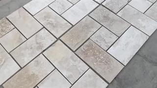 خرید سنگ تراورتن ابیانه فرشی