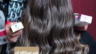 آموزش رنگ و لایت مو | ترکیب رنگ مو ترند | زرناز نظری