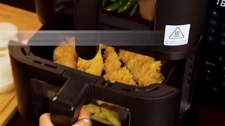 سرخ کن و هواپز دو طبقه پرودو  LFST087 Porodo Lifestyle Double Stack Air Fryer with 12 Presets