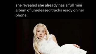 رزی در مصاحبه خودش با بیلبورد، در راه بودن موزیک‌های جدید و همچنین برنامه‌ریزی برای اولین تور سولوی ادامه کپشن