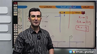 تدریس فصل اول فیزیک دوازدهم رشته ریاضی: حرکت شناسی _ مبحث سقوط آزاد