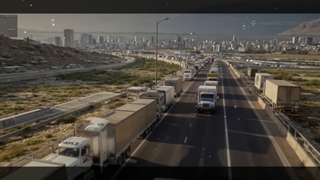 پلاک ترانزیت در تبریز