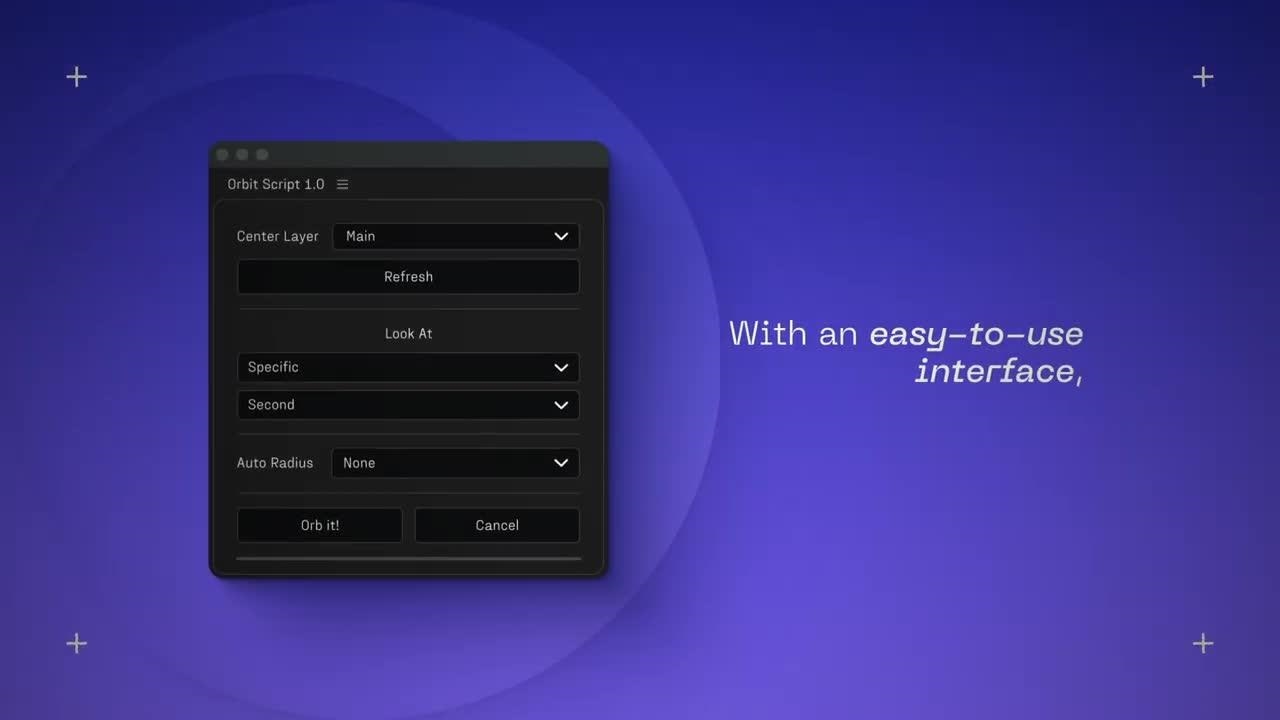 بررسی Orbit Script پلاگین افترافکت + دانلود - نماشا