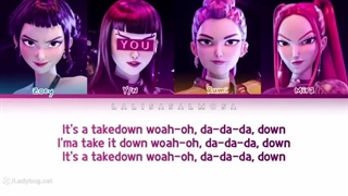 همکاری آهنگ take  down  با هانتریکس