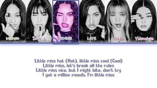 لیریک Ai کتسای(Katseye) اهنگ little miss