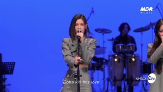 اجرای کاور اهنگ Kill this love بلک پینک از Nmixx در it's Live