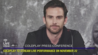 Coldplay Everyday Life - Live in Jordan press conference 2019