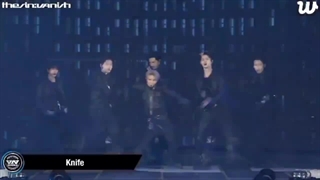 اجرای Enhypen به ترتیب اهنگ های NO WAY BACK,KNIFE, BIG GIRL'S DON'T CRT