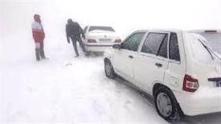 بارش سنگین برف در قوچان