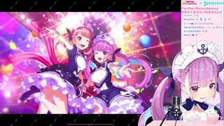 Akutan reacting to her Fansa cover w/Aya