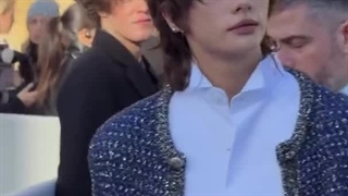 ویدیو منتشر شده از هیونجین در فشن ویک برند Dior