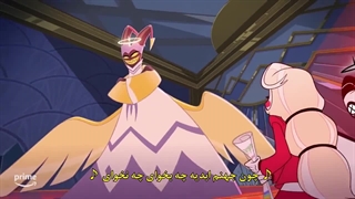 یه  قسمت از انیمیش سریالی Hazbin Hotel  موزیک