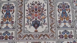 فرش 1200 شانه ضخیم تراکم 3600 کد E134014 کلاسیک کرم فرش متحد آسیا - اقساط تا سال 1410