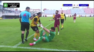 خلاصه بازی نساجی 1-2 پارس جنوبی جم