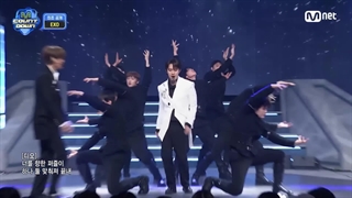 اجرای جدید آهنگ Crown از اکسو در موزیک شو M Count Down 2026