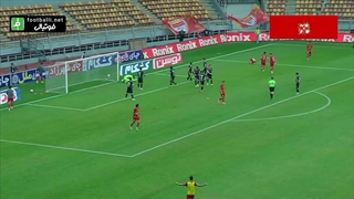گل دوم فولاد خوزستان به پرسپولیس (فرشاد احمدزاده با پاس رامین رضاییان دقیقه 92)