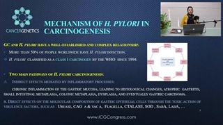 سخنرانی دکتر سارا کدخدایی در دومین کنگره بین المللی ژنتیک سرطان