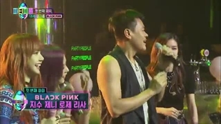 برنامه people party با حضور black pink و جوپ اوپا (همراه زیرنویس فارسی)
