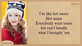 لیریک اهنگ hot sauce از بیبی مانستر