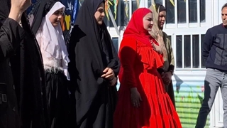 مراسم جشن نیمه شعبان در مدرسه پسرانه پرتو امید با حضور رزیتا دغلاوی نژاد "خاله فرشته مهربون"