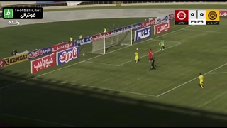 گل اول فجر سپاسی به تراکتور (مهدی شریفی)