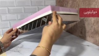جعبه شیرینی 27 * 37 طرح شیرین کام